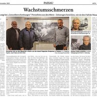 23.11.2023: Passauer Neue Presse über Fotoausstellung Grenzüberschreitungen